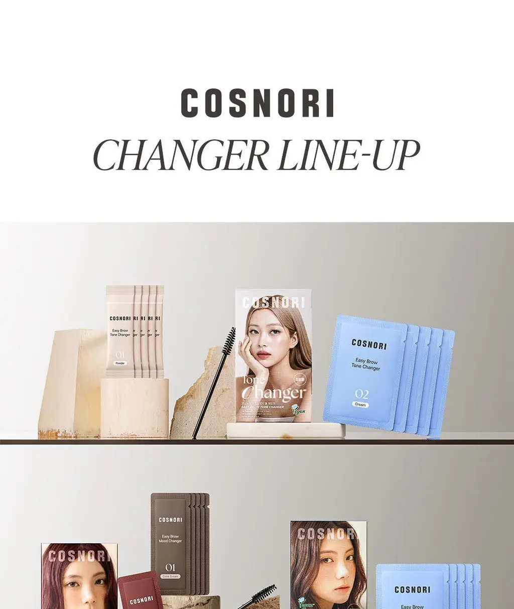 [NEW컬러/입소문템] 코스노리 이지 브로우 체인저 5회분 (톤 체인저 / 무드 체인저) 상세페이지 5